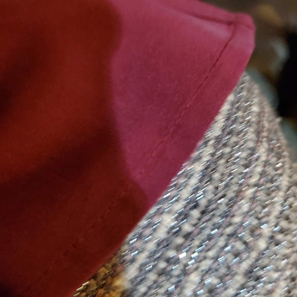 Chico's Burgundy Blouse - Picture 3 of 5